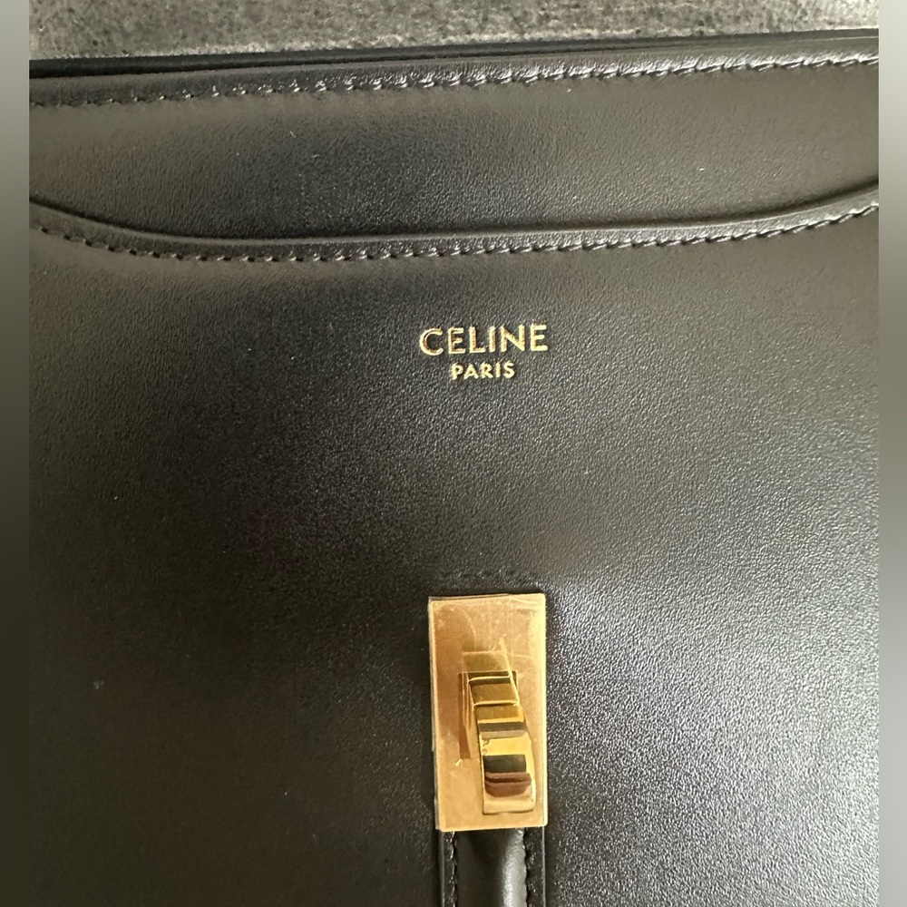 Celine Mini 16 in Satinated Calfskin - Picture 12 of 16